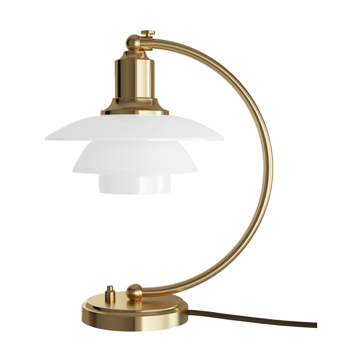 PH 2/2 Luna table lamp limited edition - Brass-opal glass - Louis Poulsen