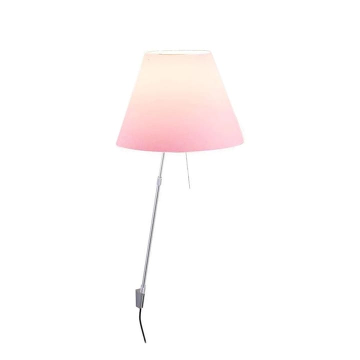 Costanza D13 a wall lamp - Edgy pink - Luceplan