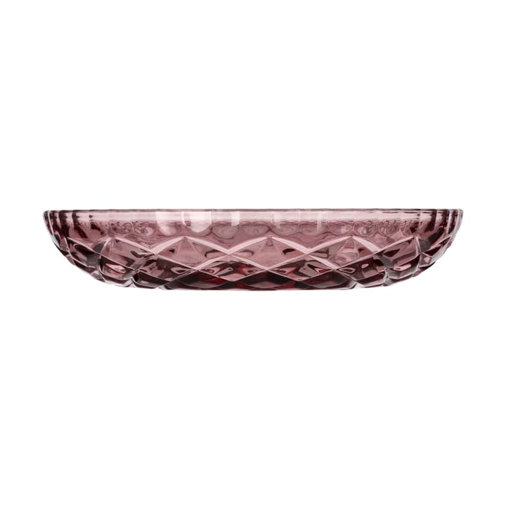 Sorrento small plate Ø16 cm 4-pack - Pink - Lyngby Glas