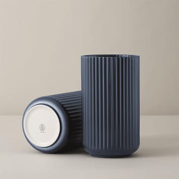 Lyngby vase midnight blue matte - 25 cm - Lyngby Porcelæn