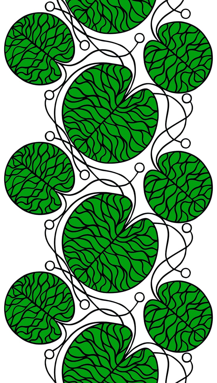 Bottna green fabric - green - Marimekko