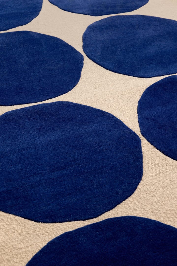 Isot Kivet wool rug - Blue, 170x240 cm - Marimekko