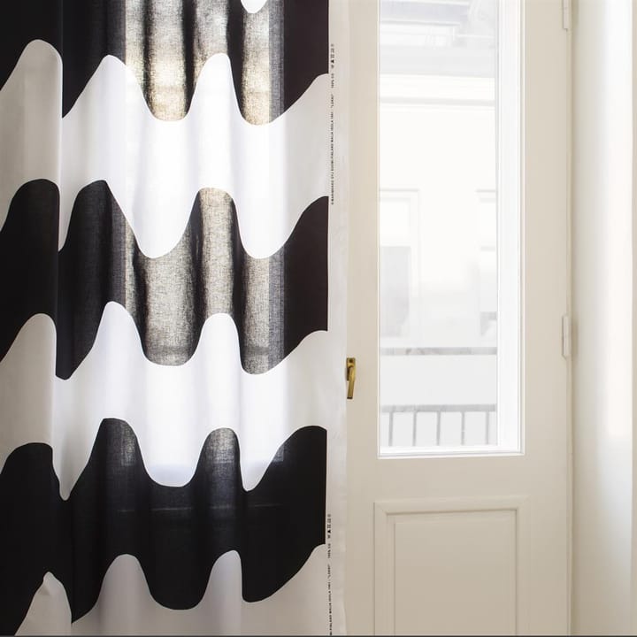 Lokki fabric - black-white - Marimekko