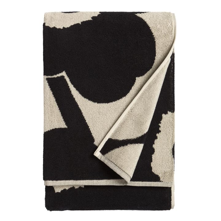 Unikko towel black-sand - bath towel - Marimekko