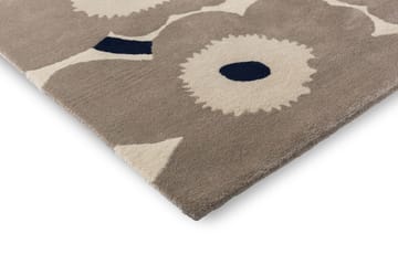 Unikko wool rug - Greige, 170x240 cm - Marimekko