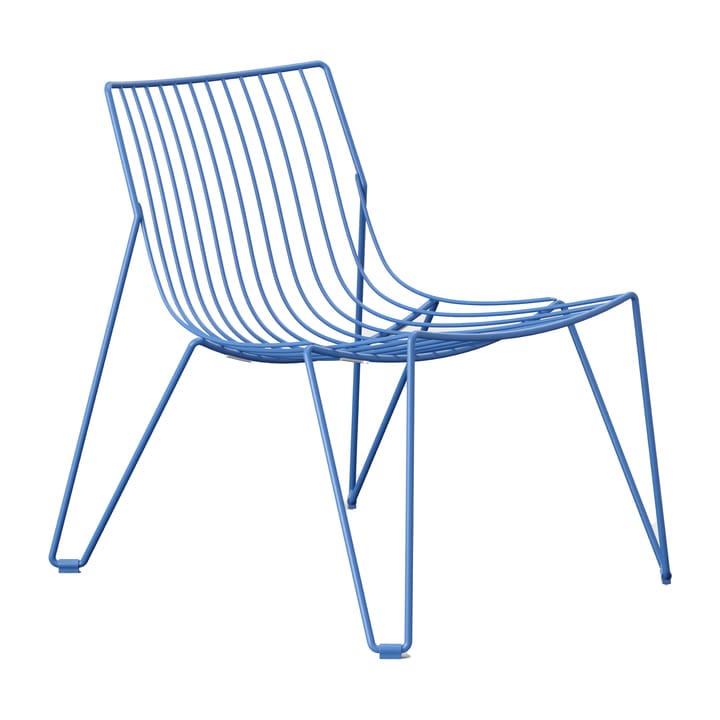 Tio easy chair lounge chair - Overseas Blue - Massproductions
