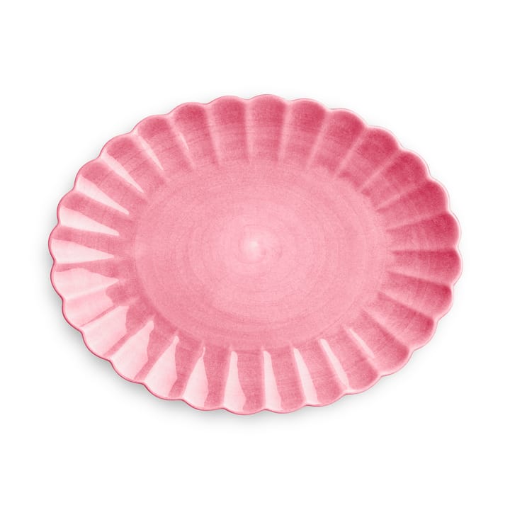 Oyster saucer 30x35 cm - Pink - Mateus