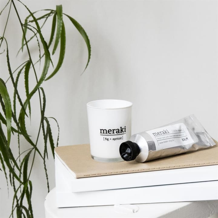 Meraki scented candle 12 hours - Fresh cotton - Meraki
