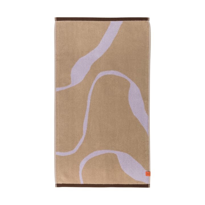 Nova Arte bath towel 70x133 cm - Sand-lilac - Mette Ditmer