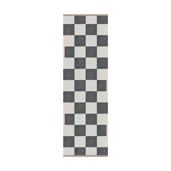 Square all-round hallway runner - Dark grey, 77x240 cm - Mette Ditmer