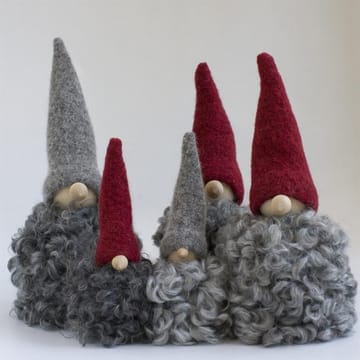 Santa wool large - red hat - Monikas Väv & Konst