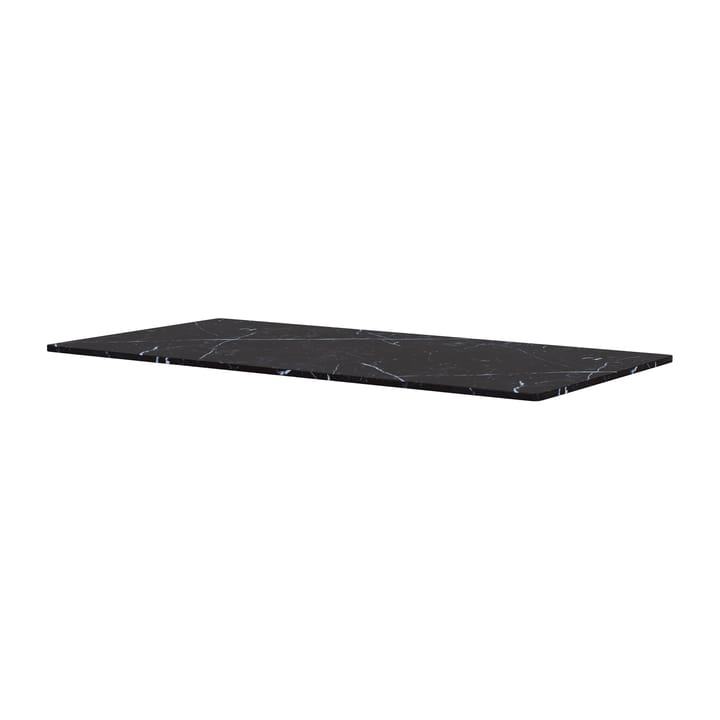 Panton Wire tabletop 34,8x70 cm - Black marble - Montana