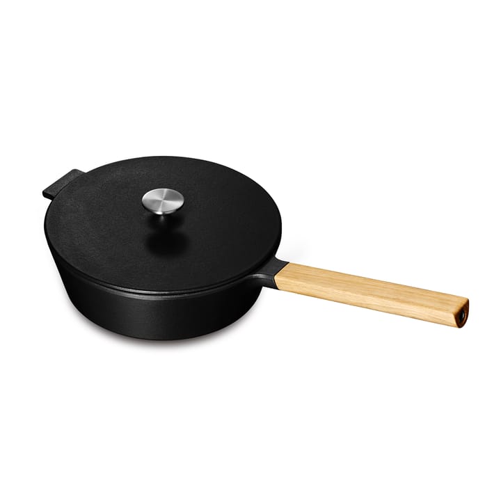 NAC saucepan with lid 2.2 l - Cast iron-oak - Morsø