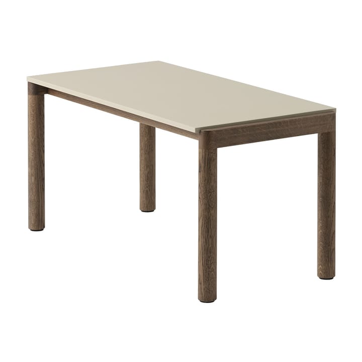 Couple 1 Plain coffee table 40x84x40 cm - Sand-dark oiled oak - Muuto