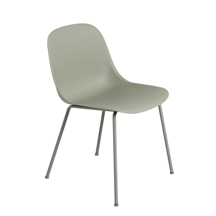 Fiber Side Chair - Dusty green (plastic) - Muuto