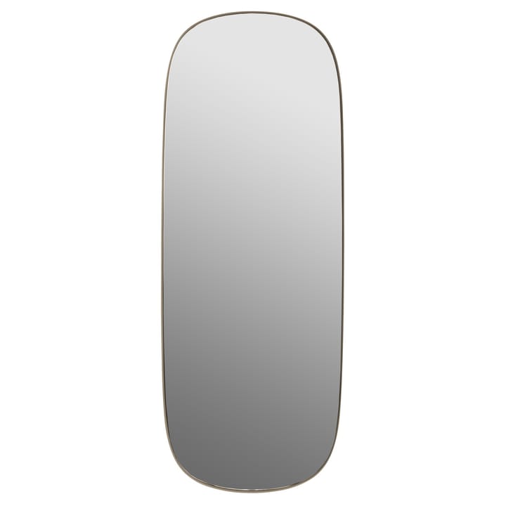 Framed mirror large - Taupe-clear - Muuto