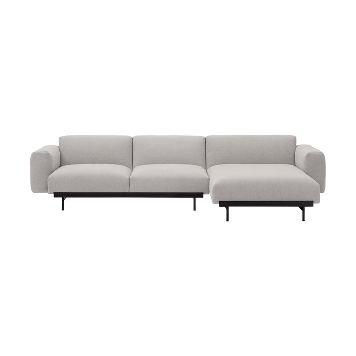 In Situ modul sofa 3-seat configuration 6 - Clay 12-Black - Muuto