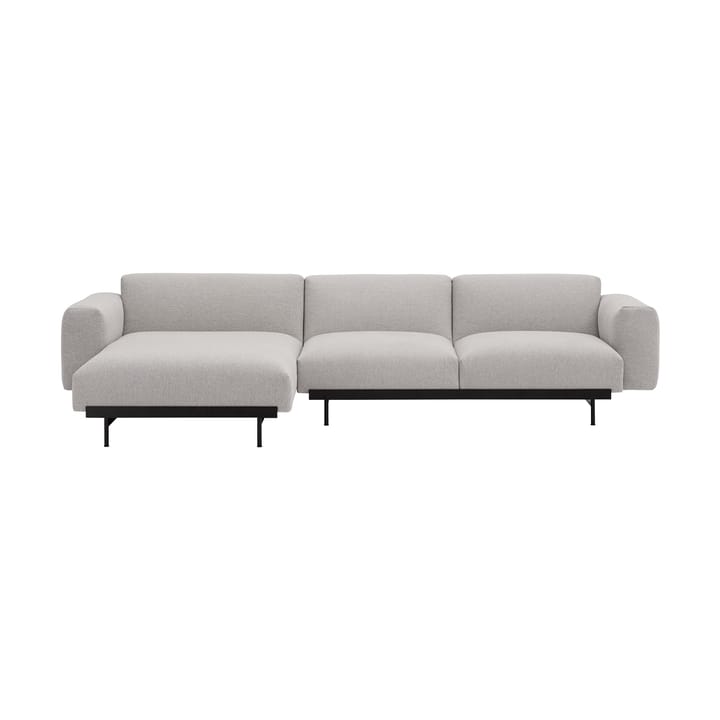 In Situ modul sofa 3-seat configuration 7 - Clay 12-Black - Muuto