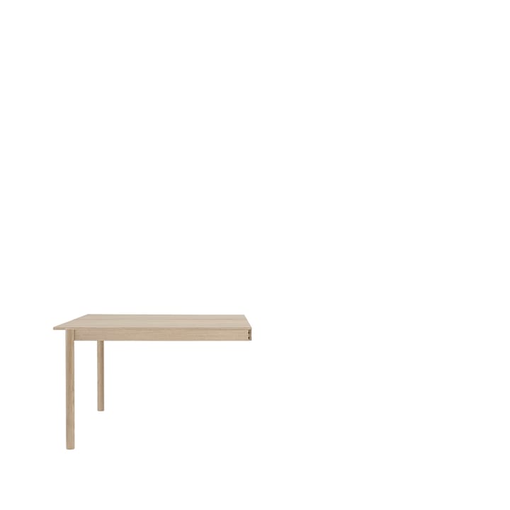 Linear System End Module table - Oak veener-oak 142x120 cm - Muuto