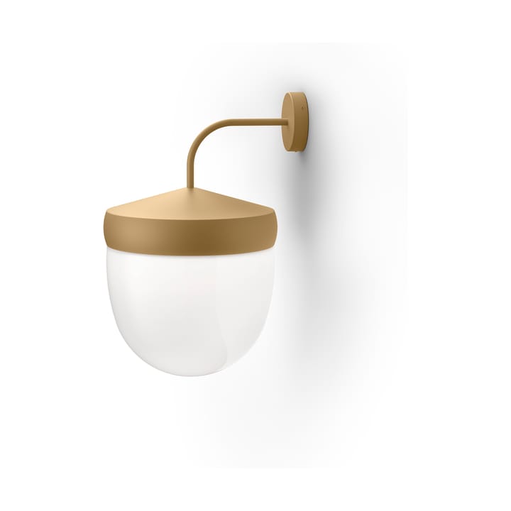 Pan wall lamp frosted 30 cm - Beige - Noon