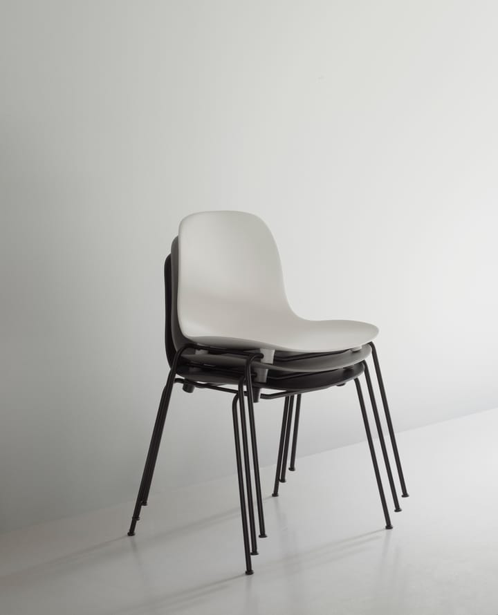 Form Chair stackable chair black legs 2-pack, Black - undefined - Normann Copenhagen