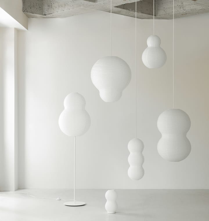 Puff Bubble lampshade 35x50 cm - White - Normann Copenhagen