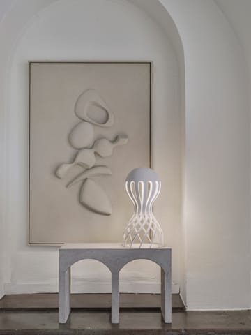 Cirrata table lamp 44.4 cm - White - Oblure