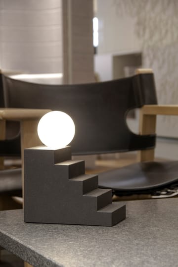 Stair table lamp - Velvet black - Oblure