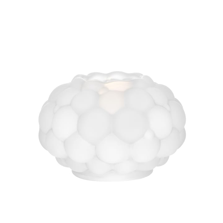 Raspberry candle holder frost - Ø 92 mm - Orrefors
