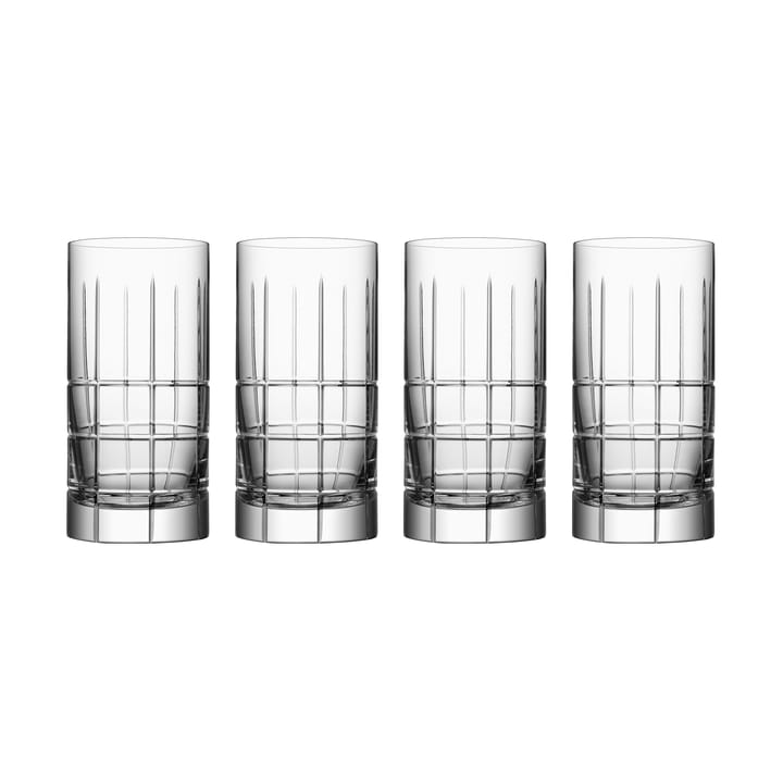 Street highball glass 45 cl 4-pack - Clear - Orrefors