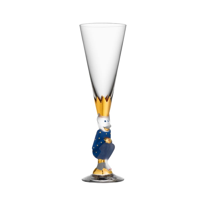 The Sparkling Devil champagne glass 19 cl - Blue - Orrefors