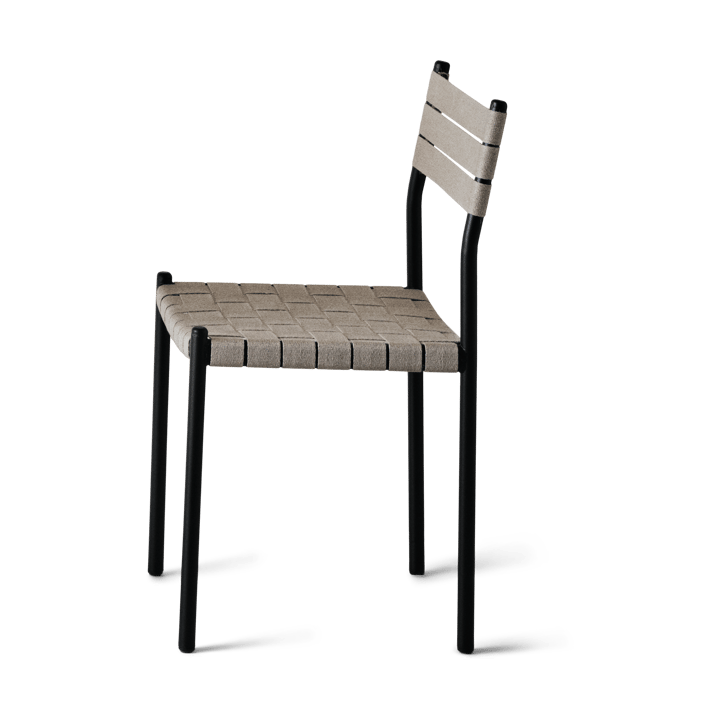 Nettan Chair black frame chair - Natural weave - OX Denmarq