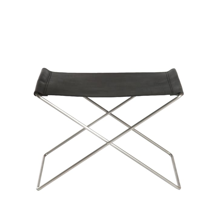 OX Stool stool - Leather black. stainless steel - OX Denmarq