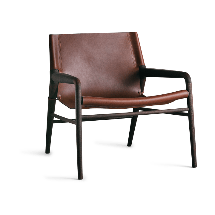 Rama Chair armchair smoked oak frame - Cognac - OX Denmarq