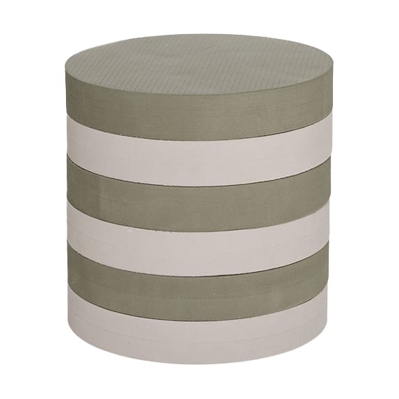 Iro stackable stool - Olive-clay - OYOY