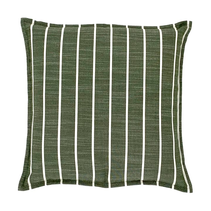 Kyoto outdoor cushion 42x42 cm - Off white-garden green - OYOY