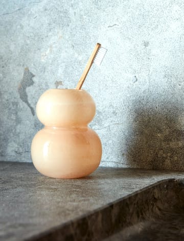 Lasi vase extra small 12 -5 cm - Powder (orange) - OYOY