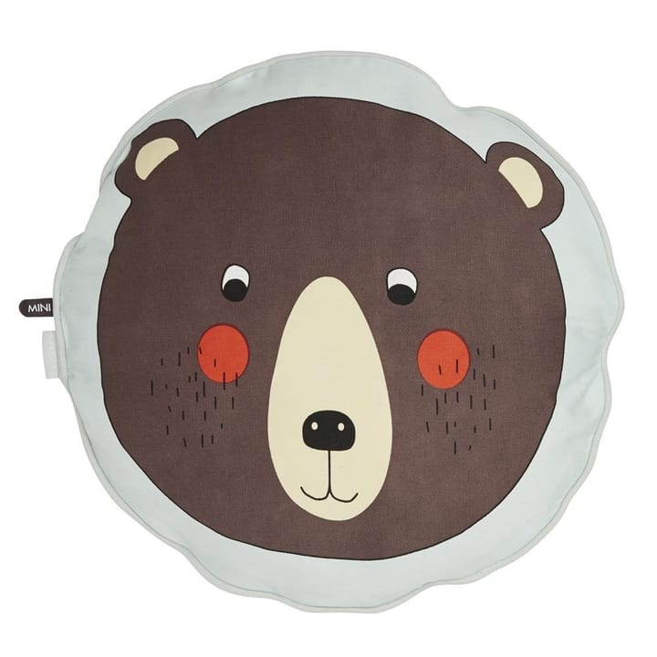 OYOY animal cushion - bear, brown-grey - OYOY