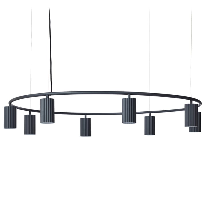 Donna Circle 100 ceiling lamp - Black ink - Pholc
