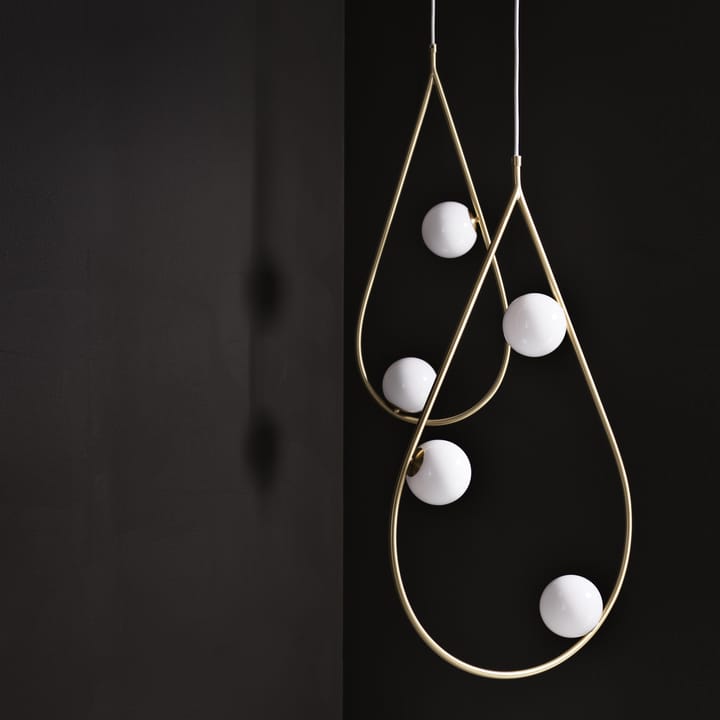 Pearls 65 ceiling lamp - brass - Pholc