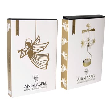 Rotary candle holder �Änglaspel XL gold - Angels - Pluto Design