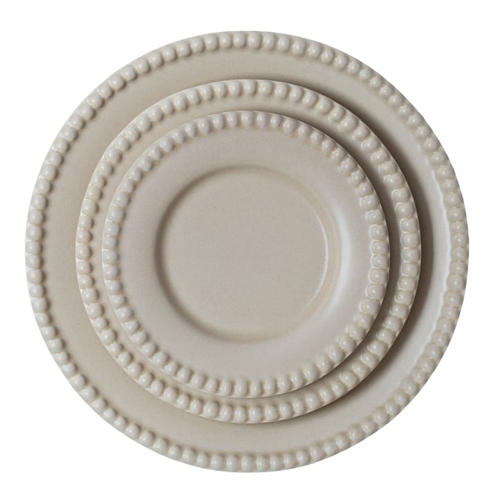 Daria dinner plate �Ø28 cm 2-pack - Sand - PotteryJo