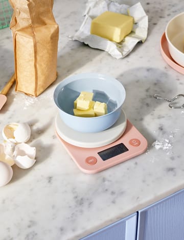 FOODIE kitchen scale - Light rose - RIG-TIG