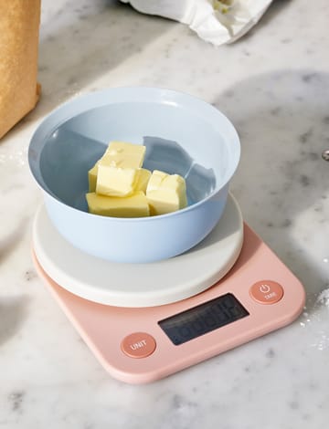 FOODIE kitchen scale - Light rose - RIG-TIG