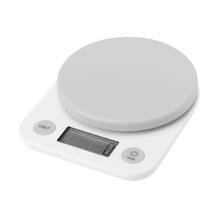 FOODIE kitchen scale - White - RIG-TIG