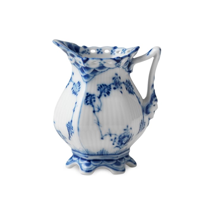 Blue Fluted Full Lace cream jug - 7 cl - Royal Copenhagen