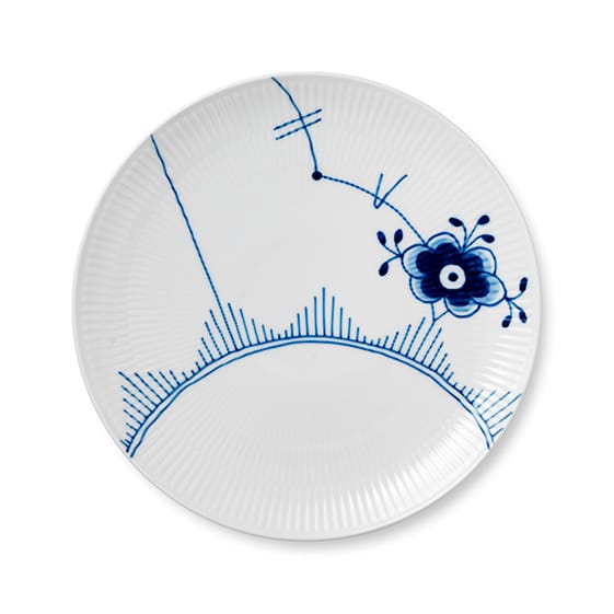 Blue Fluted Mega plate - Ø 27 cm - Royal Copenhagen