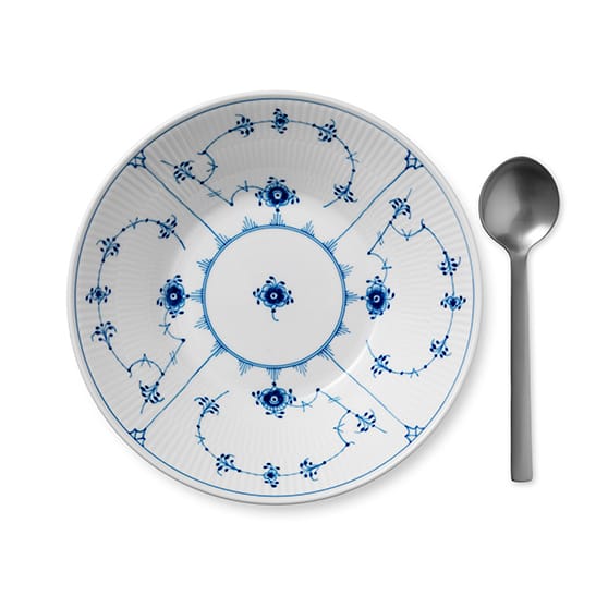 Blue Fluted Plain deep plate - �Ø 24 cm - Royal Copenhagen