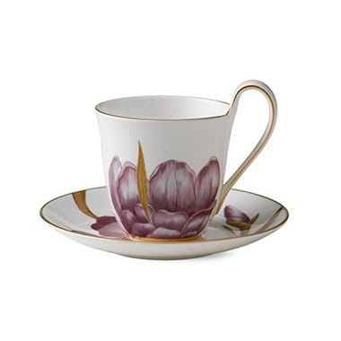 Flora cup and saucer - iris - Royal Copenhagen