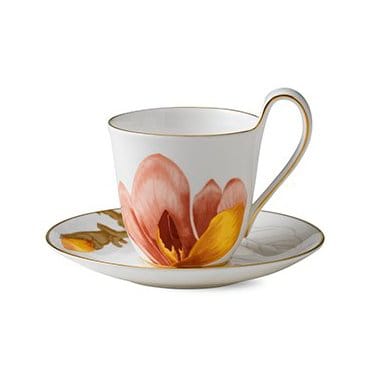 Flora cup and saucer - magnolia - Royal Copenhagen